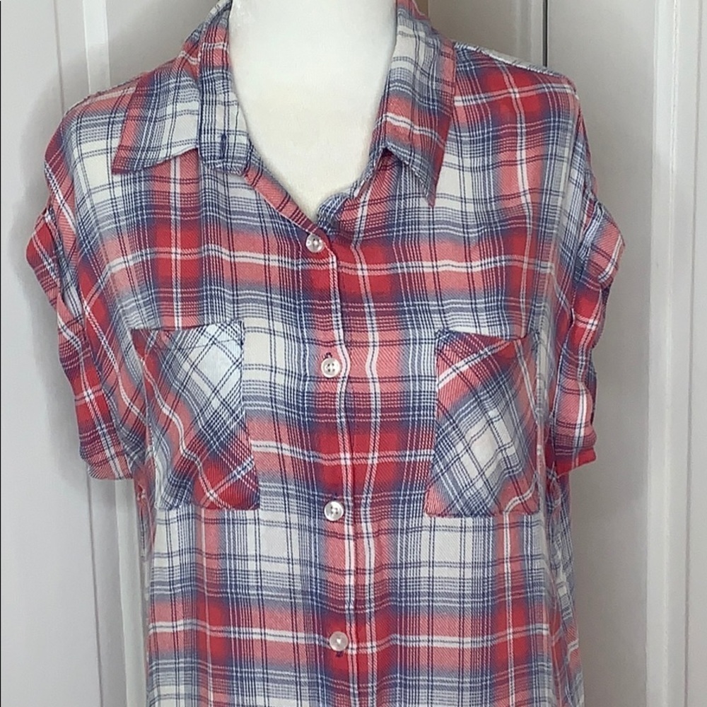 CONFESS•PLAID•Tunic - Picture 3 of 11